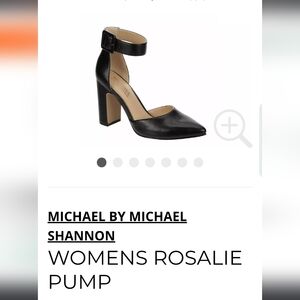 Black Ankle Strap Heels